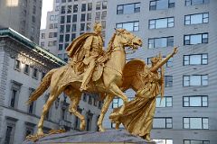 12A General William Tecumseh Sherman Statue By Augustus Saint-Gaudens At The Southeast Corner Of Central Park
